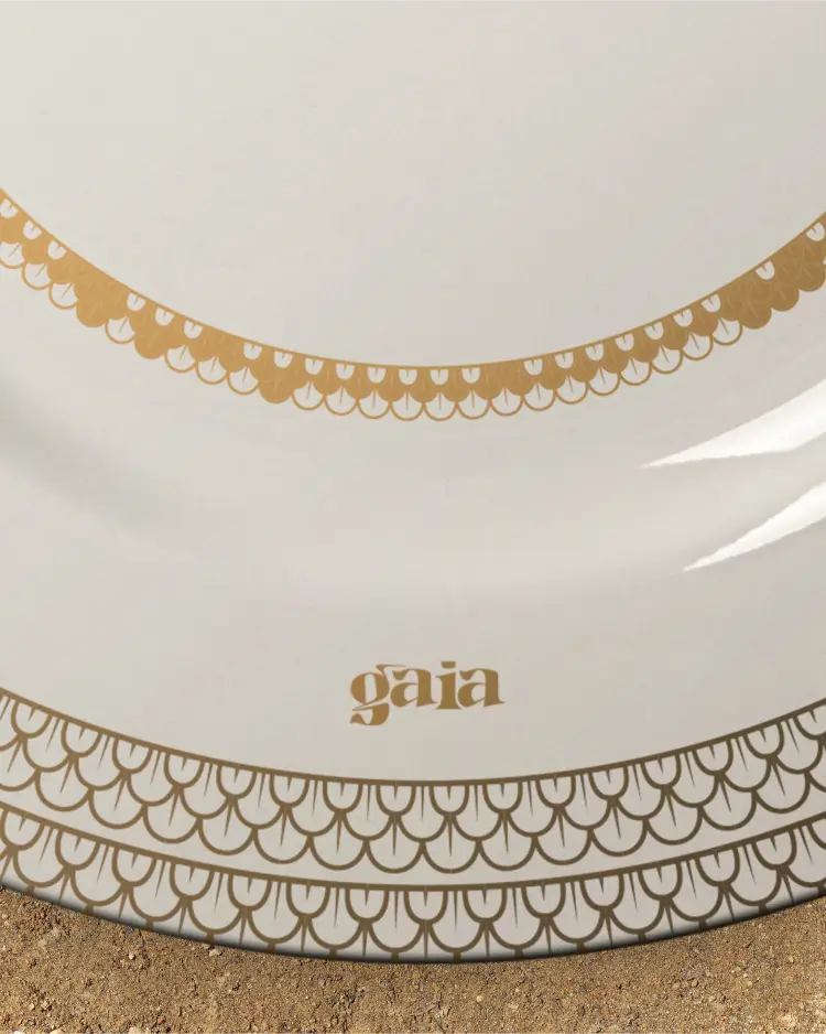 Gaia ceramics - branding