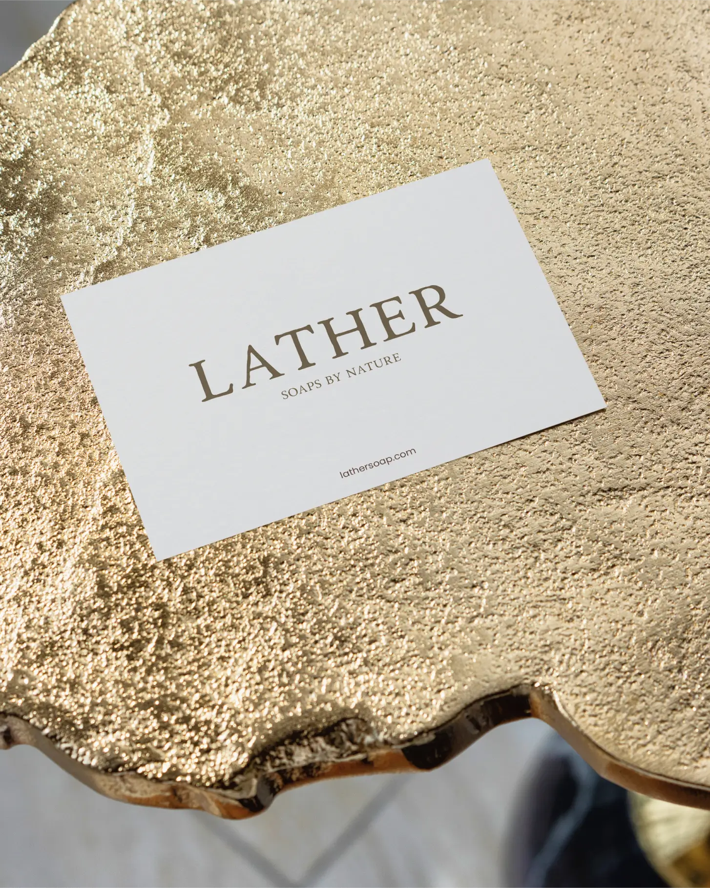 Business Card - Lather Branding